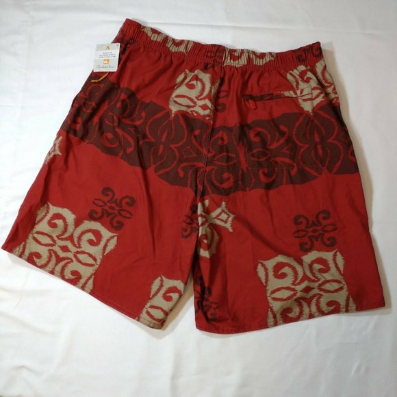 Quick silver Red Swim Shorts Size 32 - Picture 2 of 8